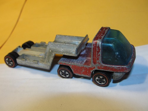 1969 Hot Wheels Redline Heavyweights Team Trailer AND CAB - Picture 10 of 13