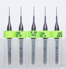 (5) 0.30mm (.0118") Carbide Drill (PCB Type) Kyocera Tycom 460.0118.217