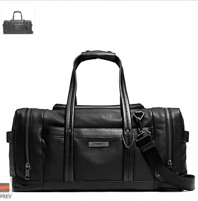 coach leather trainer