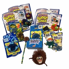 Lot of Vintage 90s New Koosh Lings Figure OddzOn Rugrats Blue’s Clues Bug’s Life