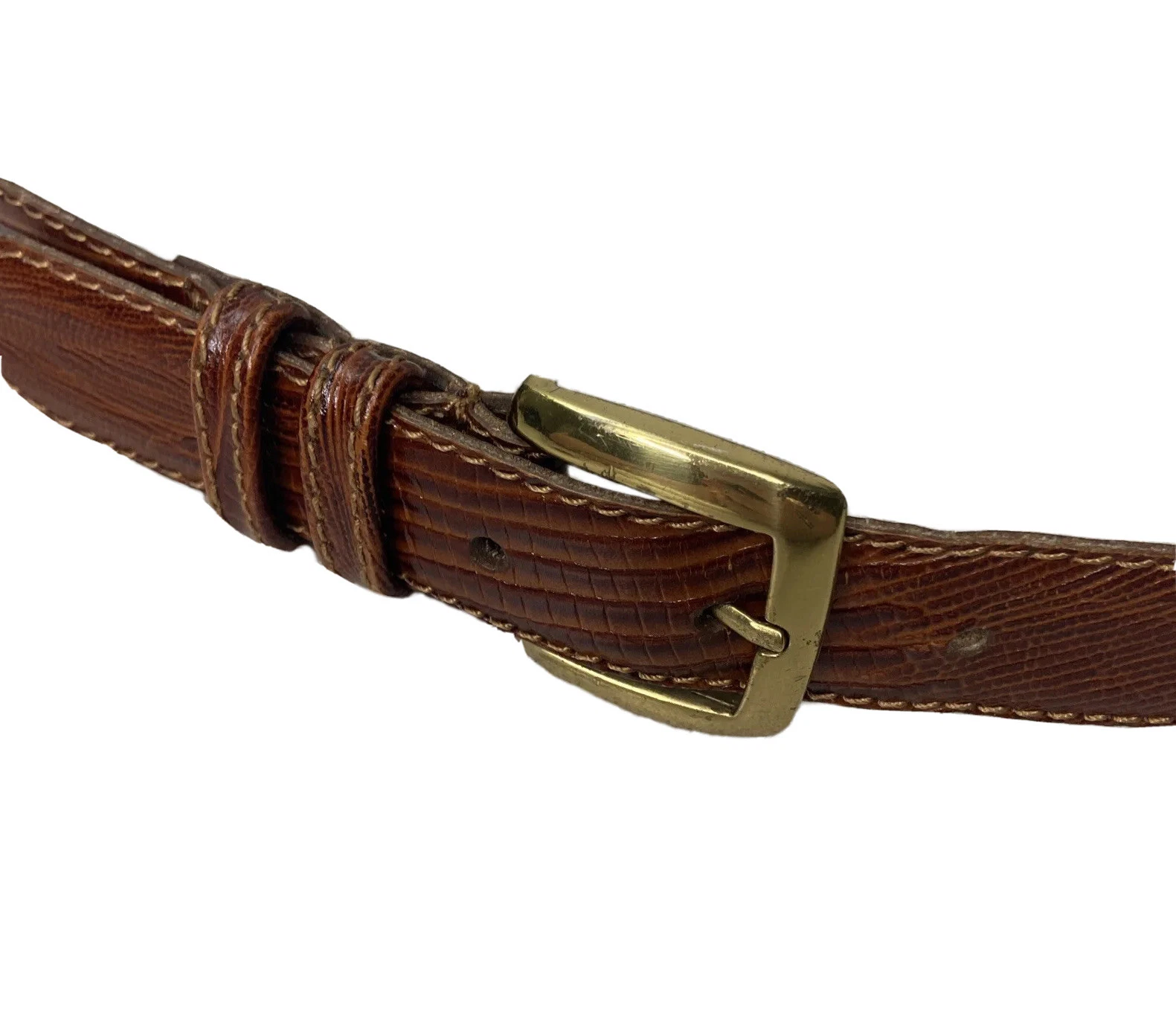 Ceinture unisexe Bourgogne Christian Dior cuir fendu maigre 219137 fabriquée en Espagne 32