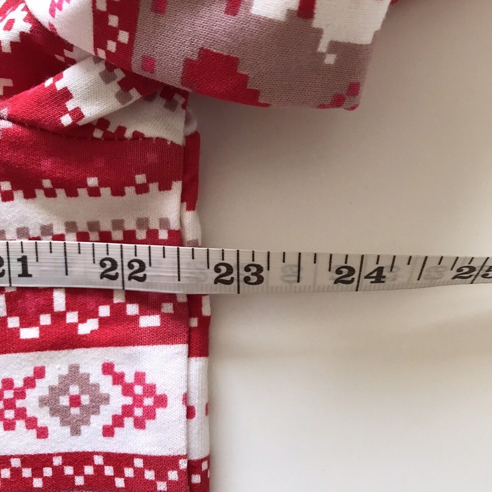 Bonprix Xmas Jumper Womens Red Snowman Christmas Sweatshirt Size Large