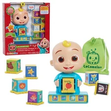 CoComelon JJ Phonics Fun Interactive Toy with Letter Blocks and Music Mode