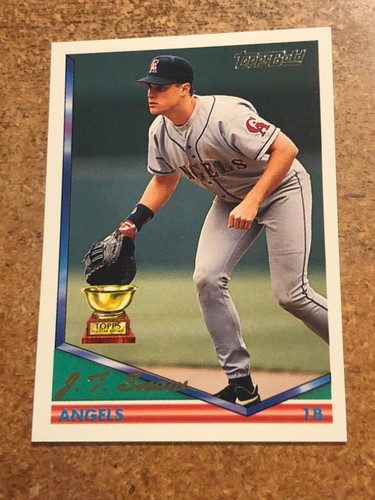 1994 Topps Gold J.T. Snow #293 card