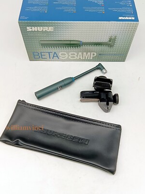 NEW SHURE BETA98AMP Cardioid Condenser Instrument Percussion Drum Microphone