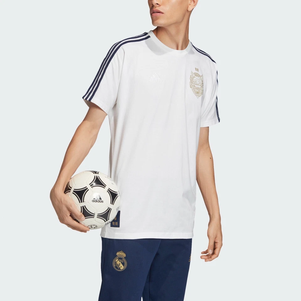 Adidas Real Madrid CNY Chinese New Year Futbol Soccer Shirt Sz M NEW FI4832 RARE - Image 4 of 4