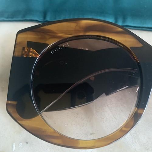GUCCI GG0177S 034 Braun Oversized Sonnenbrille 51-22-145 Made In Italy - Bild 12 von 12