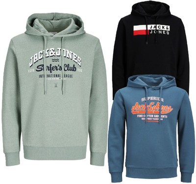 JACK & JONES Herren Hoody – Lässiger Kapuzenpulli Von Der Dänischen Marke