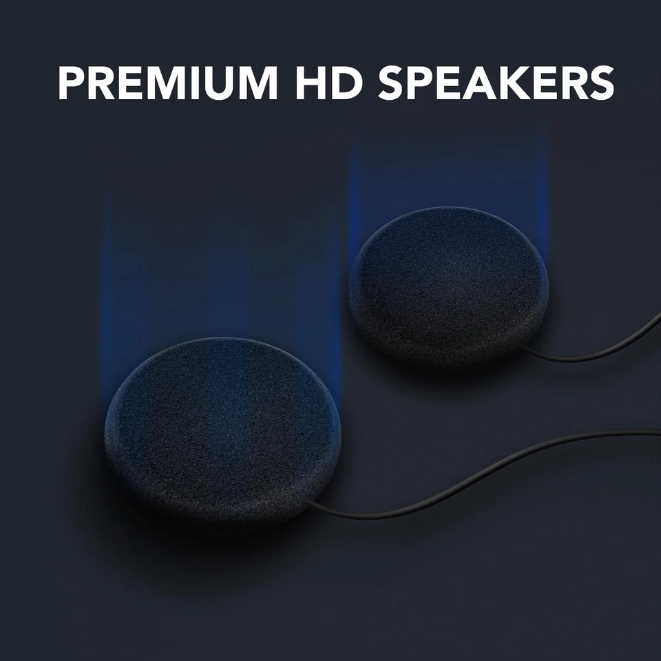 Sistema de comunicación de malla de bajo perfil para motocicleta Sena Spider RT1 - Paquete individual Foto 4 de 4