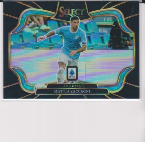 2025-26 Panini Select Serie A 1/1 Mattia Zaccagni Lazio SP SSP Black Field Level