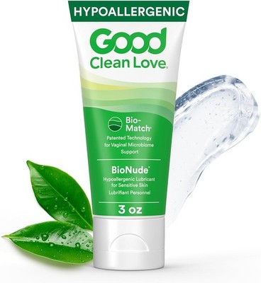 Good Clean Love BioNude Ultra Sensitive Water-Based Lube 3 Oz Hypoallergenic