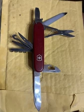 Victorinox Rostfrei Swiss Army Knife Stainless Officer Suisse 15 Tool Vintage
