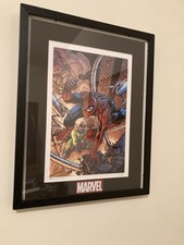 Spiderman Collectors Art Lithograph 517/1000