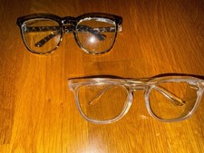 2 anti-fog safety glasses
