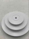 Red Light Therapy Device Replacement Cap White Plastic Component With Gasket — photo 3