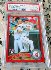 JASON KIPNIS 2011 Topps Target RED SP Rookie Card RC PSA 8 NM - Mint POP 2🔥🔥$$