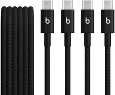 Beats - 5' USB-C to USB-C Woven Cable 2-pack - Bolt Black