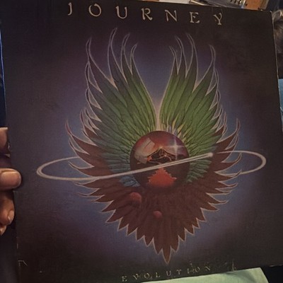 Journey Evolution 12'' Black Vinyl LP 33 RPM Columbia Cardboard Sleeve
