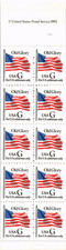 US 1994 booklet G x 10 Yvert C2314b Flag MNH VF