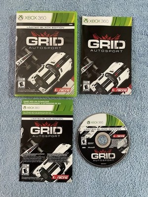 Grid Autosport : Limited Black Edition (Microsoft Xbox 360, 2014) CIB COMPLETE