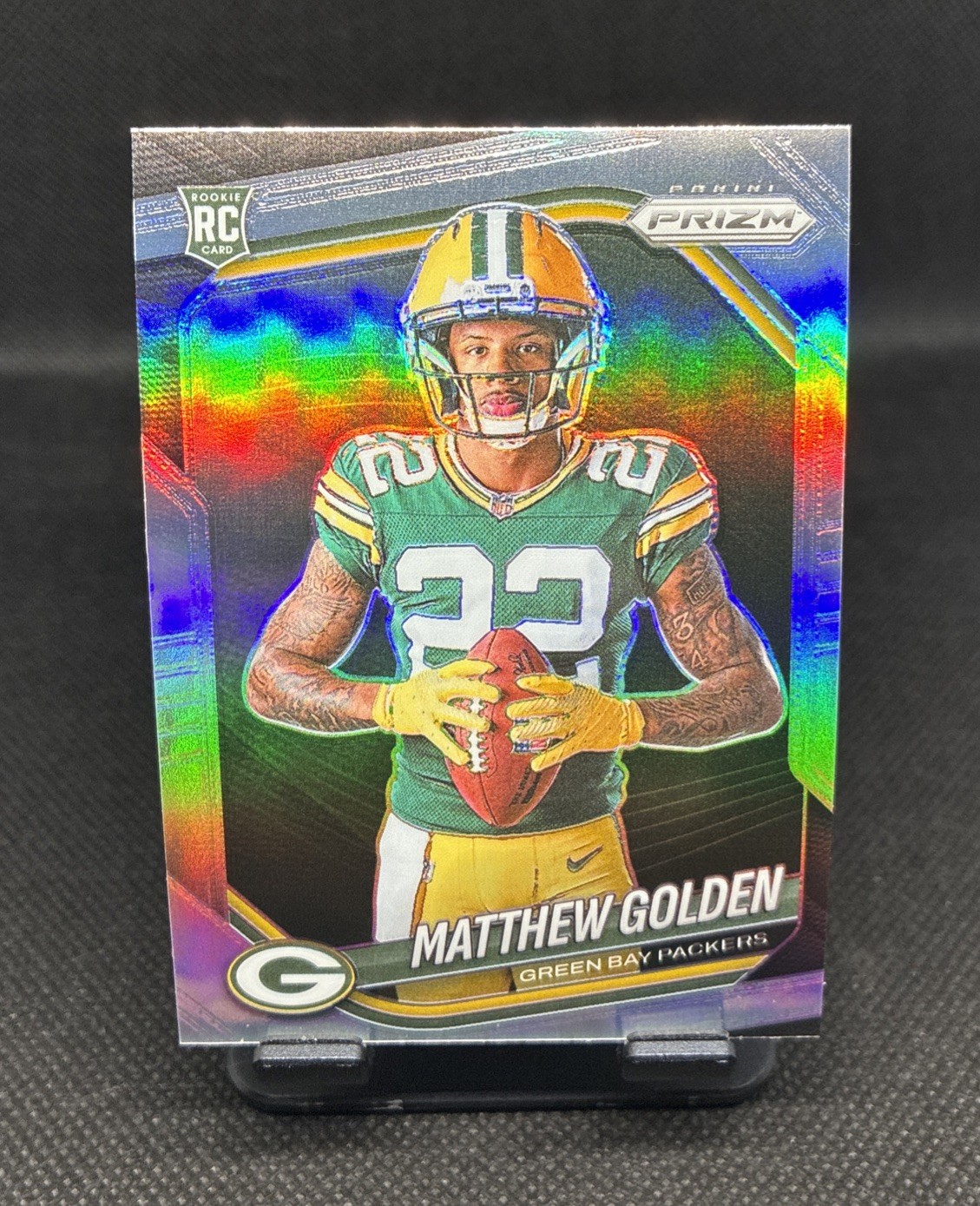 2025 Panini Prizm - Matthew Golden Rookie Variation (RC) #412 Silver Prizm
