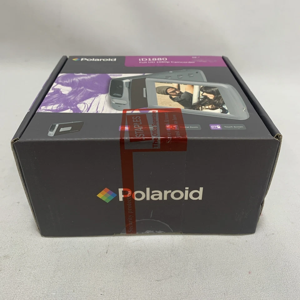 Polaroid iD1880 Full HD 1080P Camcorder Black New Sealed in Box - Image 2 of 3