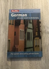 Learn A Language German Phrase Book & Dictionary Paperback Book G1D19