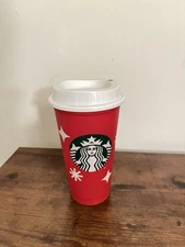 NEW Starbucks Holiday 2022 Limited Edition Reusable Cup 16oz 25 YEAR ANNIVERSARY