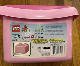 LEGO&reg; DUPLO&reg; Pink Brick  30 Pc Set 4623 Easter Bunnies Spring Preschool Toy 2012