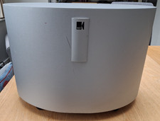 KEF PSW 2500  Active Subwoofer Powerful 250Watt-Silver, Works but...