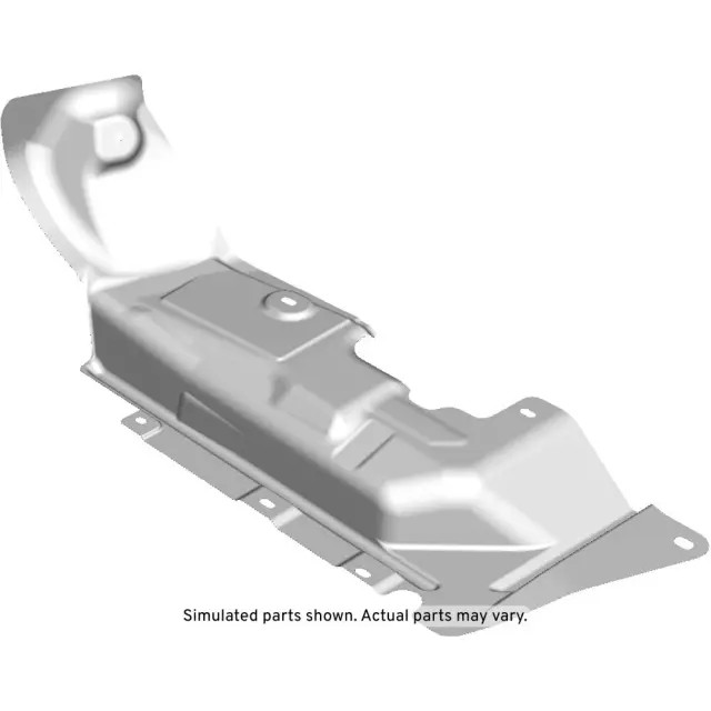 Genuine GM Driver Side Exhaust Front Underbody Heat Shield 23331875