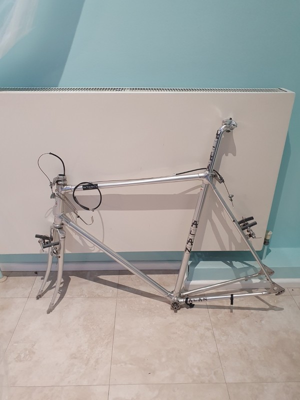 Alan Record Road Frameset Vintage Competition Campagnolo Headset