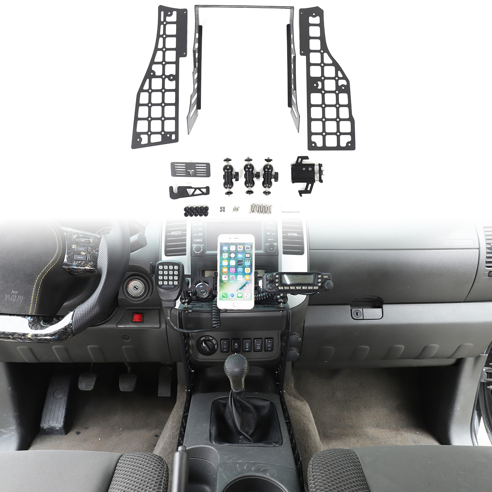 Off-Road Multi-Functional Expansion Platform Bracket For Nissan Frontier 2009-17