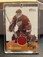2000-01 Topps Heritage Original Six Relics #OSJCO Chris Osgood J