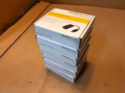 Lot of 6 StarTech USB 3 Type A to Gigabit Ethernet NIC Network Adapter