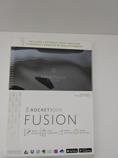 Rocketbook Fusion Smart Reusable Notebook Planner Combo 6" x 8.8"