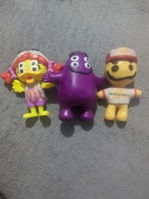 McDonalds Cactus Plant Flea Market Figures SET of 3 Adult Happy Meal Toys 2022