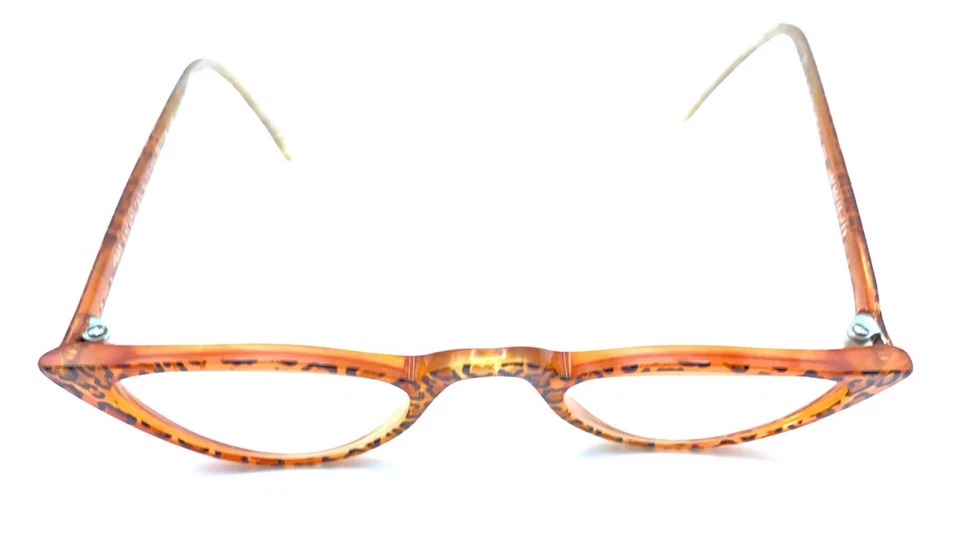 Monturas de gafas Jean Lafont Vedette 380 rojo leopardo gato diseñador de Francia Foto 3 de 4