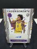 2023-24 Topps Motif #ME-JHS Jalen Hood-Schifino Motif Endorsements Auto #/99 NBA