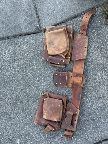 Borsa porta attrezzi in pelle occidentale - Foto 2 di 13