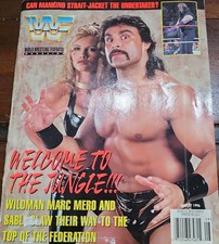 1996 August, WWF Magazine, Wildman Marc Mero (CP40)