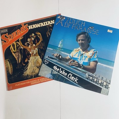 Sounds Hawaiian Jerry Byrd A Touch of Paradise Pee Wee Clark Vinyl LP Record