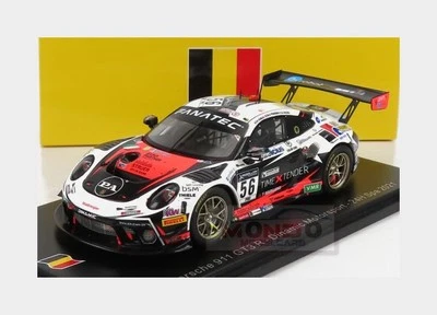 1:43 SPARK Porsche 911 991 Gt3 R #56 Spa 2021 Dumas Rizzoli Pedersen SB475 - Photo 1/2