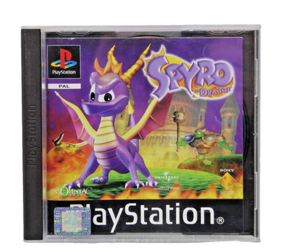 Spyro the Dragon PS1 PlayStation PAL Klassiker incl Anleitung
