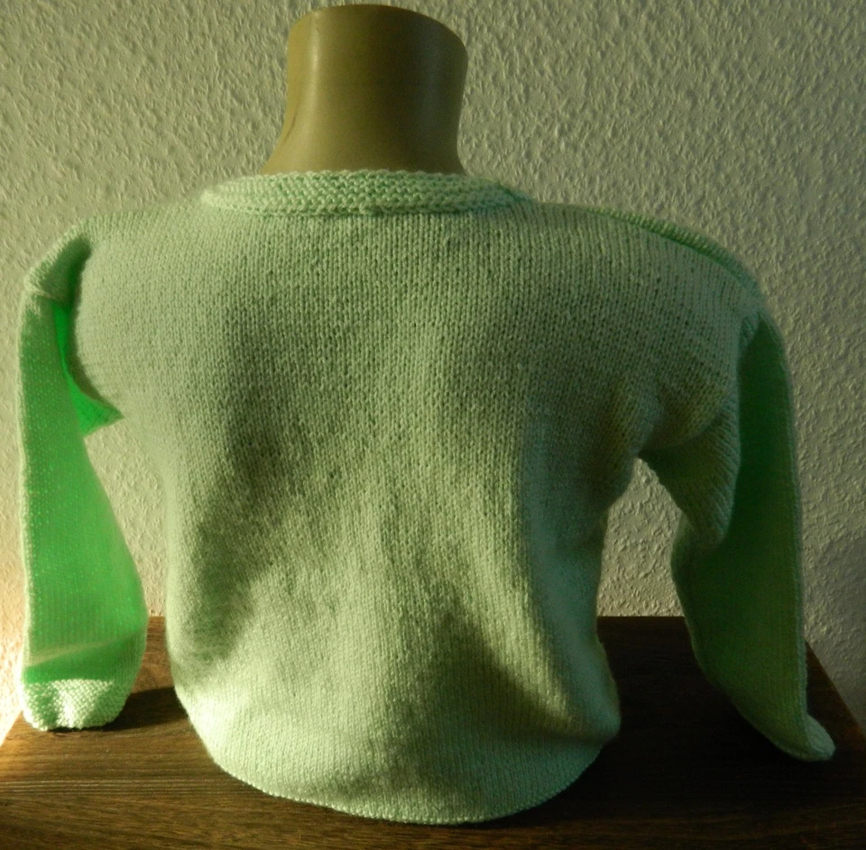 Pullover, Handarbeit: Kinderpullover ca. Gr. 122 / 128, Acryl - Bild 3 von 3