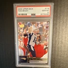 Upper Deck 2009 Tom Brady Patriots #115 PSA 10 Base Set Graded Card