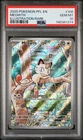 2025 POKEMON PFL EN-PHANTASMAL FLAMES ILLUSTRATION RARE #106 MEOWTH PSA 10