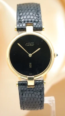 DEFEKT Cartier Must de Cartier Vermeil Quarz DEFEKT 590003 Neutrale Box - Bild 1 von 4