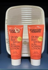 Everyday Humans TWO  2 Oh My Bod Face  Body Sunscreen SPF 50 3.4 fl oz. NEW