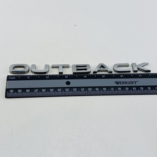 2008-2011 Subaru Impreza Outback Emblem Badge Symbol Letter Rear OEM ...